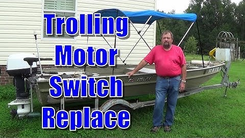 Replace Motor Guide Trolling Motor Switch
