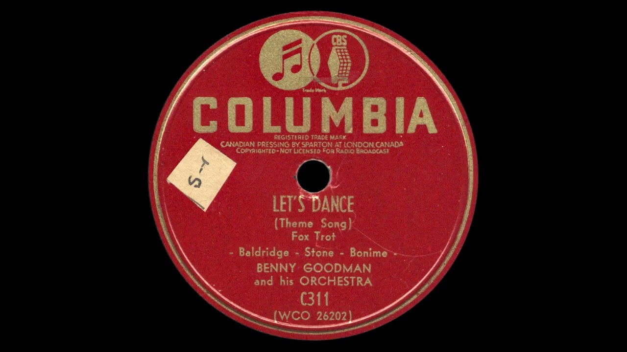 Benny Goodman and his Orchestra: Let's Dance (1939) - YouTube