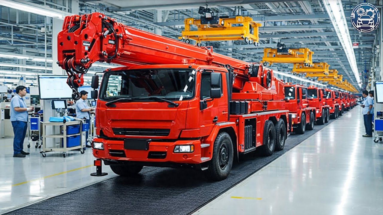 How an Excavator Is Built — Inside a Heavy Equipment Factory | Full Process