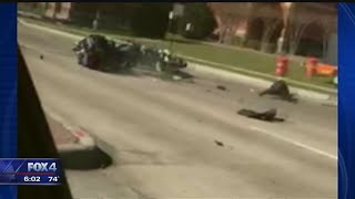 Grand Prairie officers survive motorcycle crash