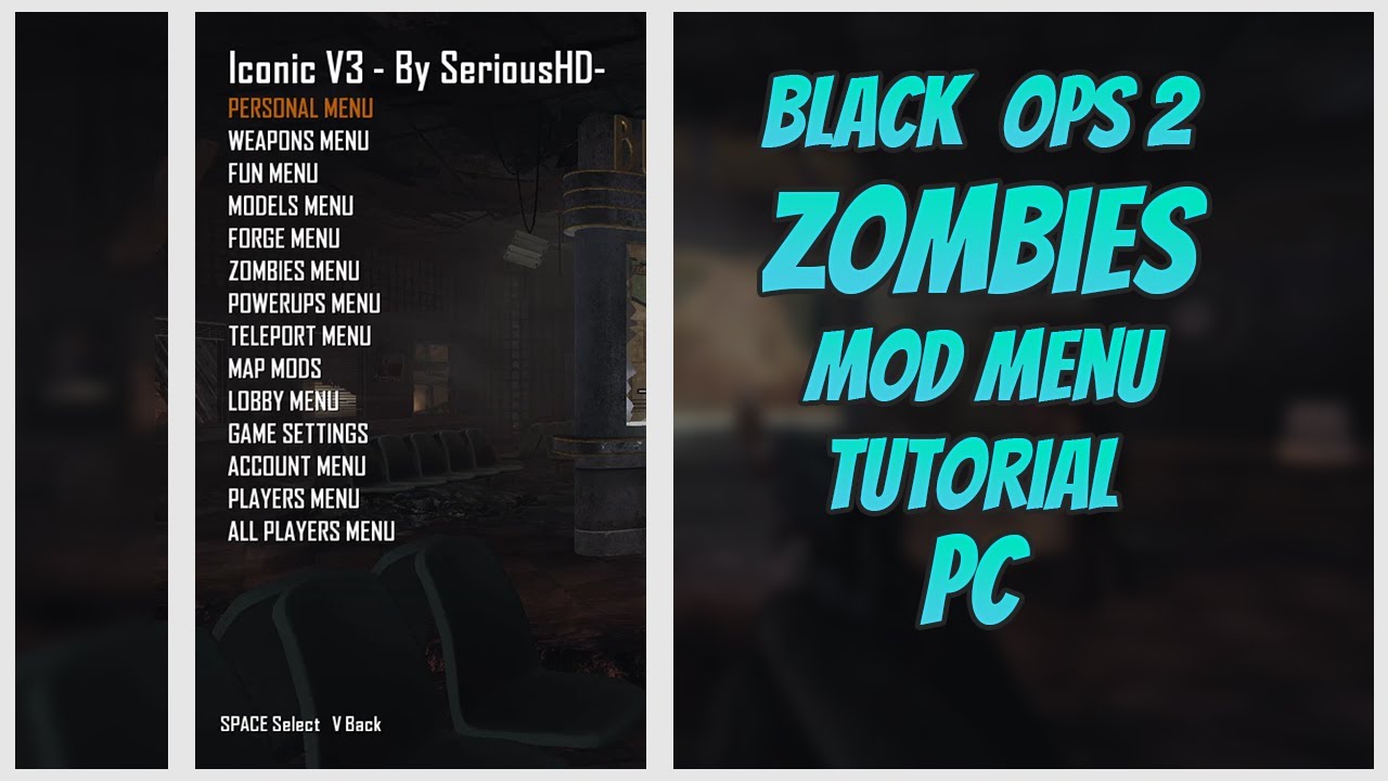 ZM] RM, T Zombies Menu V2.6 - Mod Menu