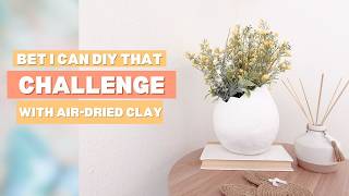 Easter DIY Using Air-Dry Clay | Elegant Home Decor #easter #diyprojects #diyhomedecor #diycrafts