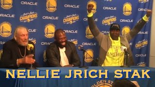 📺(2/21/19) Nellie (Don Nelson): “been smoking some pot”; Stephen Jackson announces All The Smoke