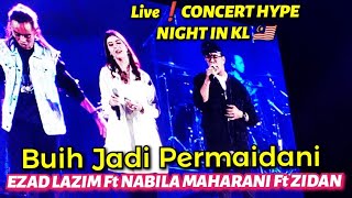 🔥PERSEMBAHAN MANTAP❗Buih Jadi Permaidani 🔴ZIDAN&NABILA Duet Langsung Dgn Vocalis AsliNya EZAD LAZIM,