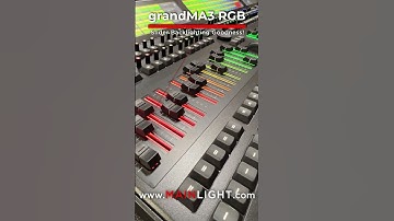 grandMA3 RGB Backlighting
