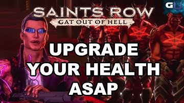 Saints Row: Gat out of Hell - Quick Guide to Upgrade Your Health ASAP