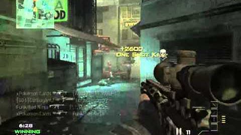 Sick MW3 kill feed!