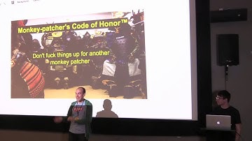 Forrest L Norvell & Brian Ford: MONKEYPATCH THE PLANET! | NodeConf ONE-SHOT | JSFest Oakland 2014