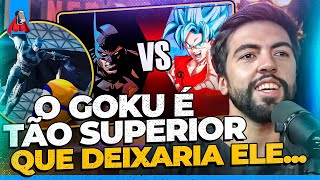 GOKU VENCE O PREPARO DO BATMAN?? BATMAN VS GOKU | BATALHA MORTAL | NERDZ REAGE | THE NERDZ #172