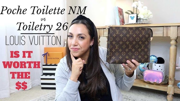 LOUIS VUITTON UNBOXING NEW MODEL TOILETRY POUCH 26 / POCHE TOILETTE NM  /FIRST IMPRESSION !!! 