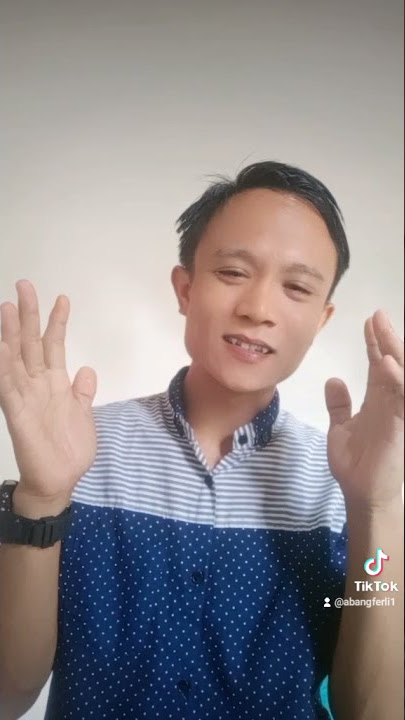 hari minggu di guyur hujan bikin tiktok aja😁