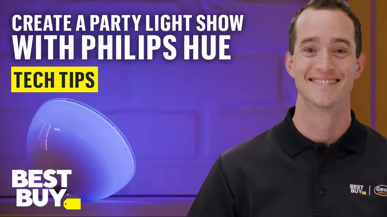 Være Tåget temperament Tech Tips: How to create a party light show using Philips Hue. - YouTube