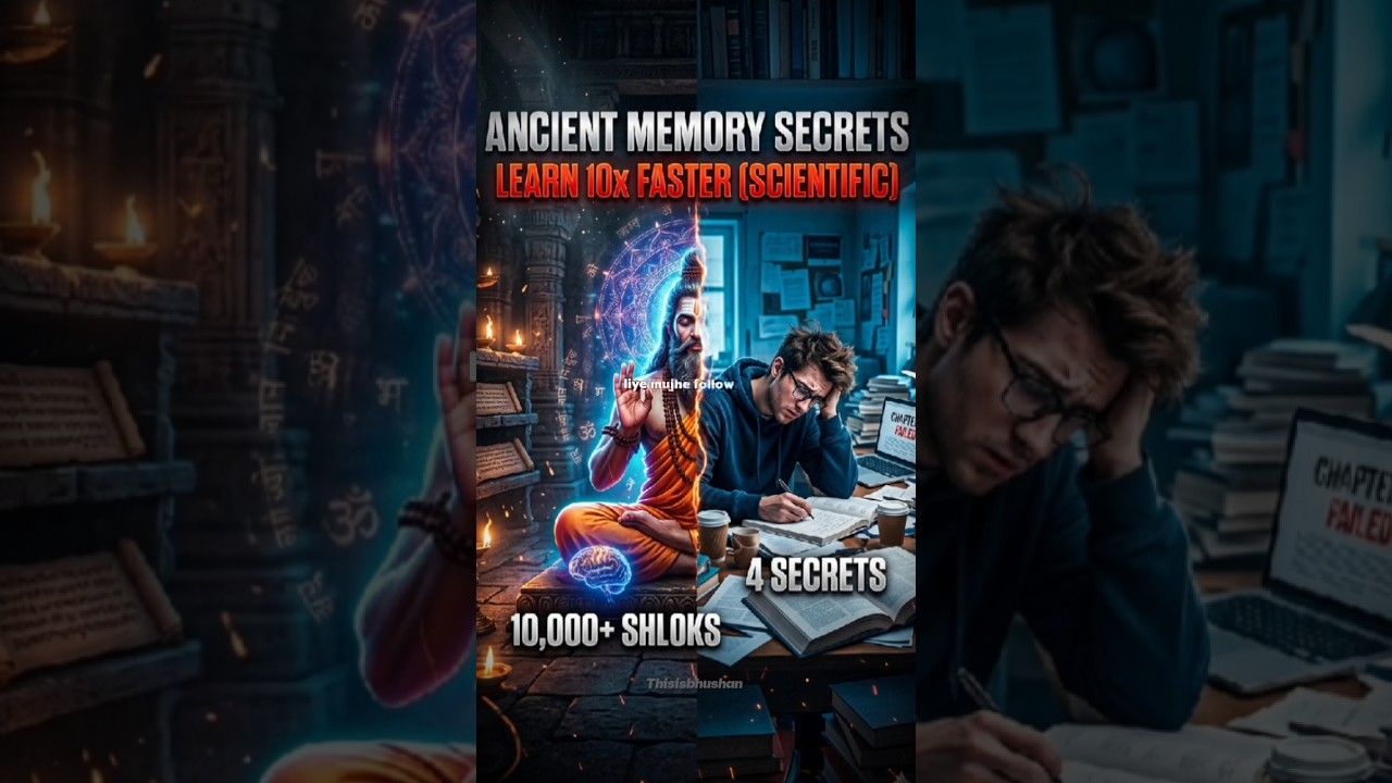 Ancient Memory Secrets: How to Learn 10x Faster (Scientific) #MemoryHacks #BrainPower #LearnFaster