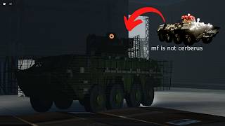 Larping as the BTR 82 from examination in CTS