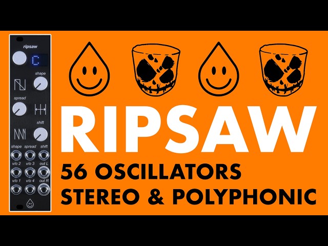 A Super Polyphonic Stereo Oscillator (with 56 oscillators
