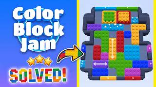 🧩 Color Block Jam - Hard Level 37 Walkthrough | Solution Guide (New Update!) 🚧