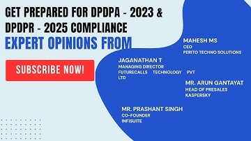 DPDPA   2023 & DPDPR   2025 COMPLIANCE AWARENESS Video