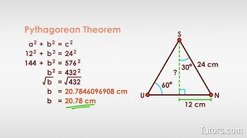 How to find the height of a triangle — Right, Equilateral & Isosceles