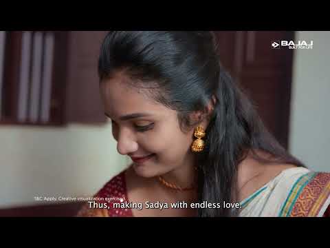 #BuiltForNirththaatheCelebrations - Onam Sadya with Bajaj Mixer Grinders | with english subtitles
