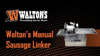 Walton’s Manual Sausage Linker | Make Perfect Sausage Links at Home