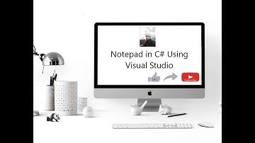 How to Create Notepad in C# (C Sharp) using Visual Studio