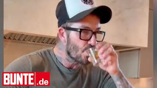 David Beckham Verrät Vor Dem Familienessen Kippt Er Acht Tequilas