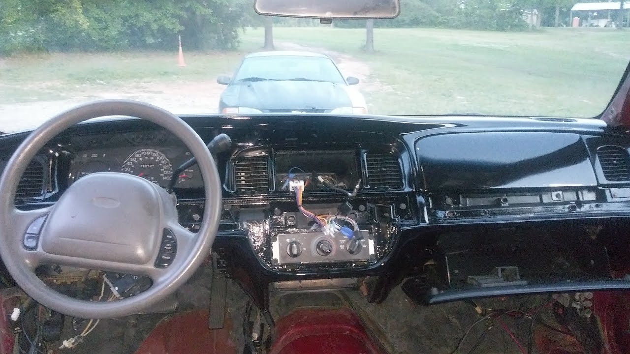 Custom Interior panels for Crown Victoria YouTube