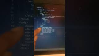 css coding header content footer
