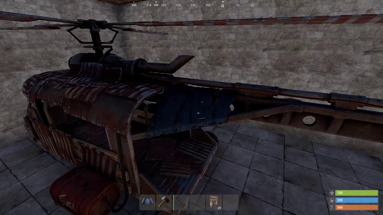 Rust game scrap heli question. - YouTube