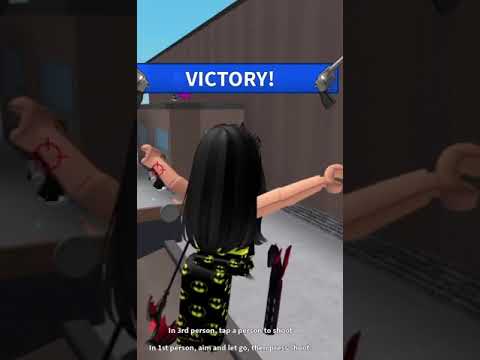 Hiyah And That Is How It S Done Ppl Roblox Mm2shot Poof