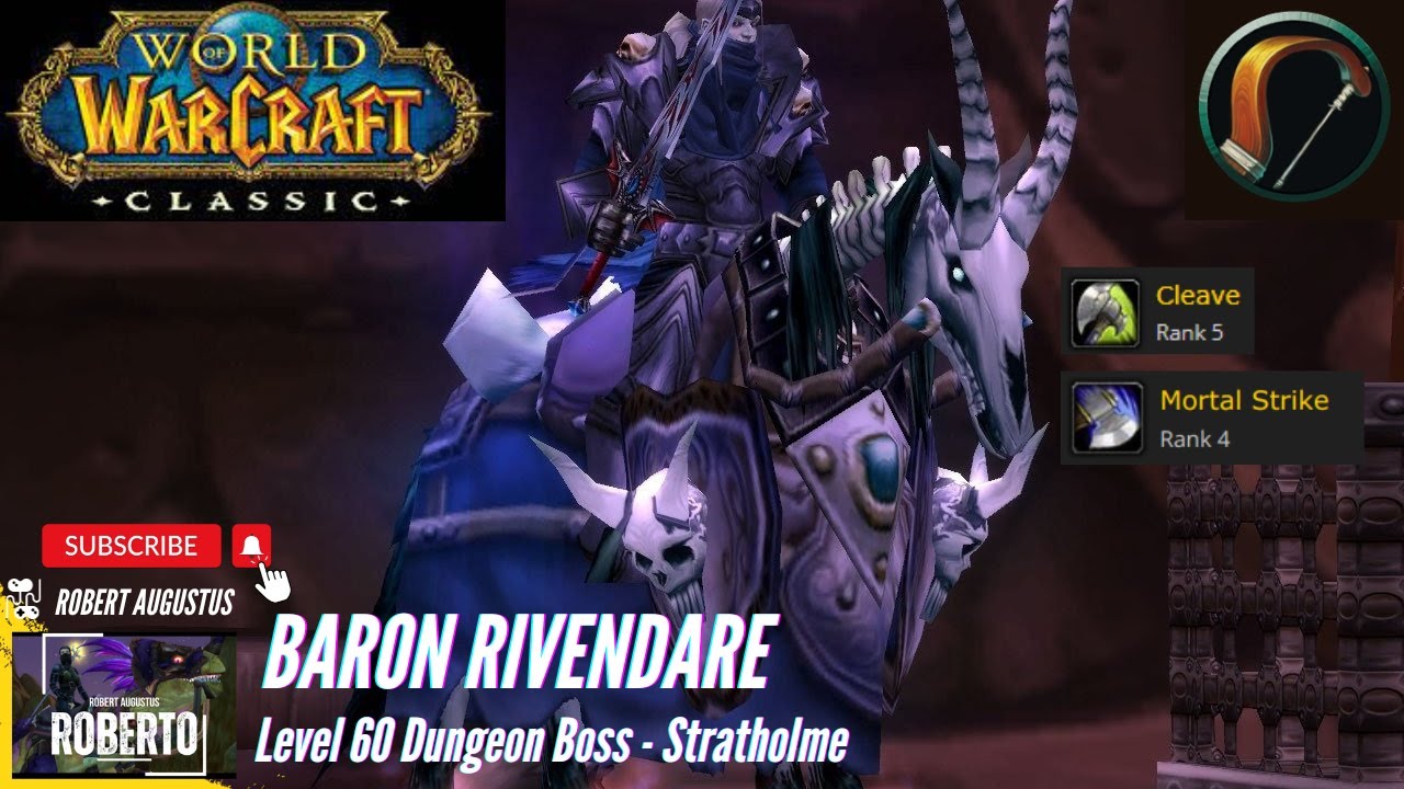 Baron Rivendare Guide (ZERO DMG from AURA) - Classic WoW Hunter
