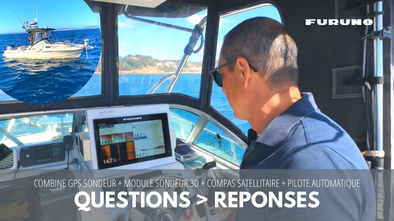 Sortie en mer pour cartographier et prospecter des zones de pêche avec Furuno