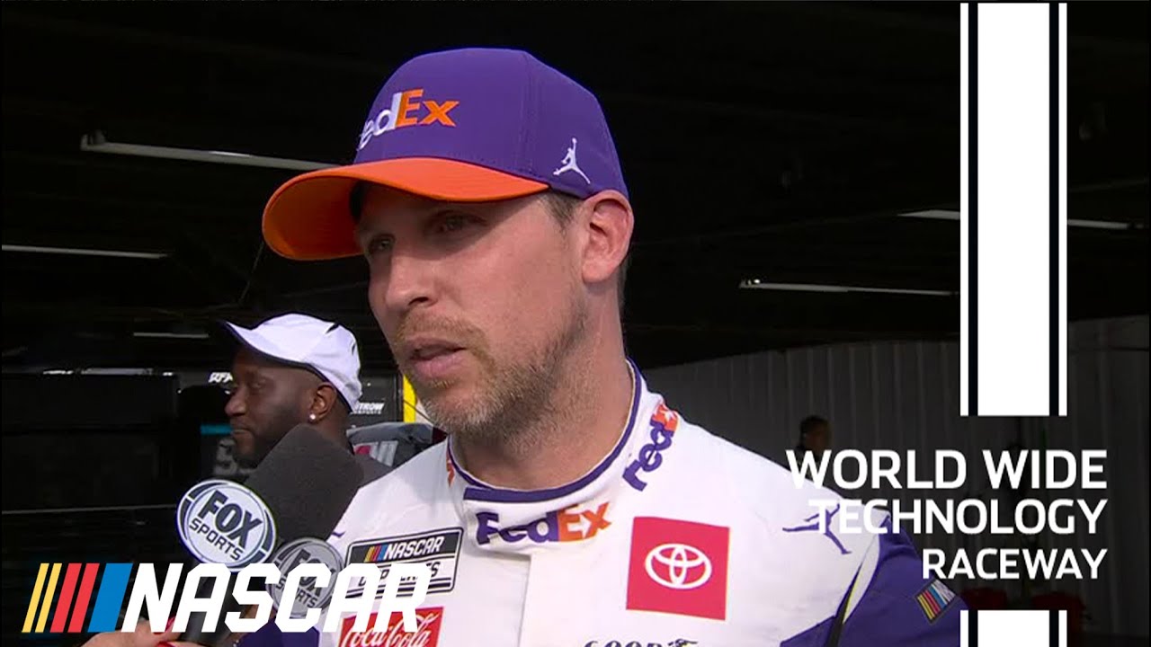 Denny Hamlin on Ross Chastain: 'We all have learned the hard way' | NASCAR