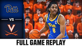 Pitt vs. Virginia Full Game Replay | 2025-26 ACC Men's Basketball