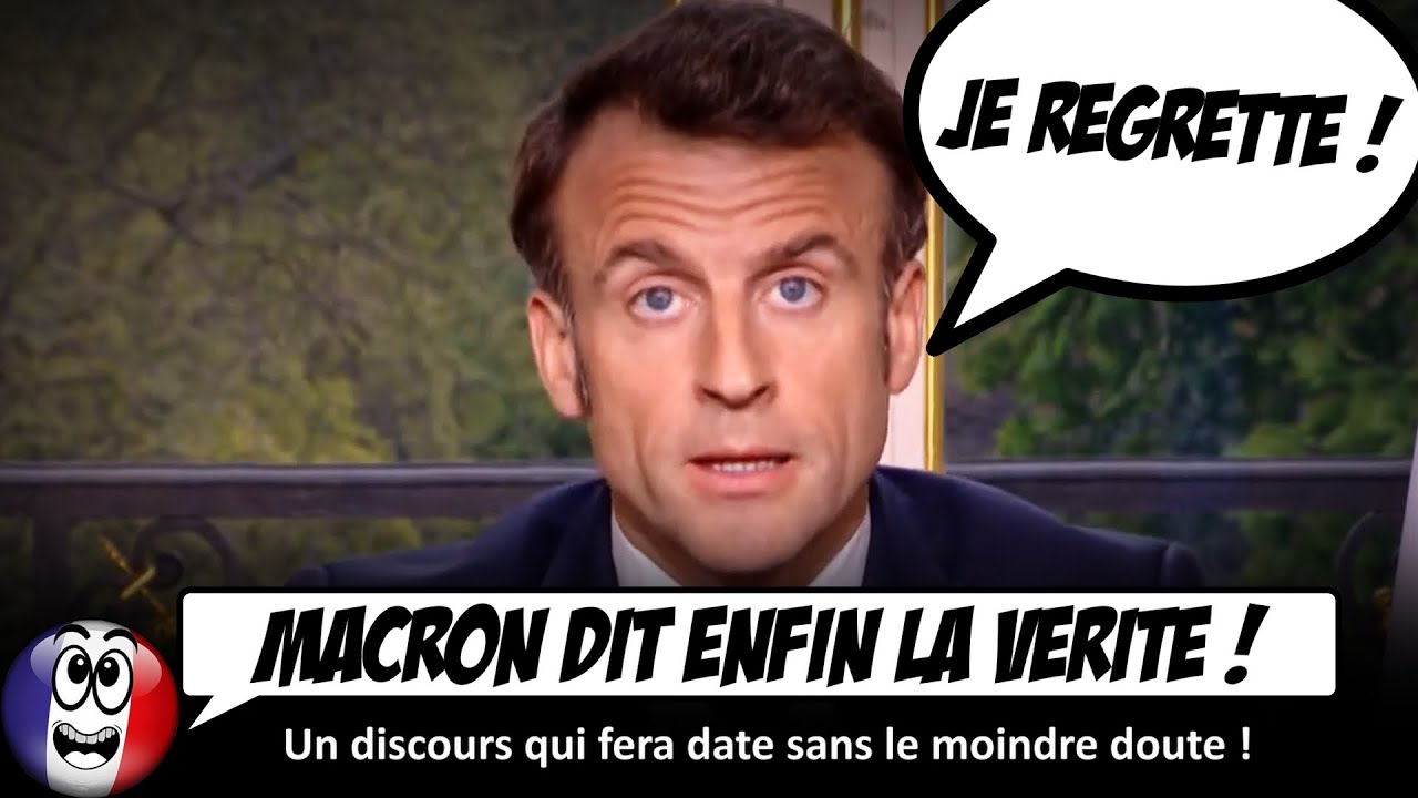 Macron CRAQUE et déballe tout ! (Parodie)