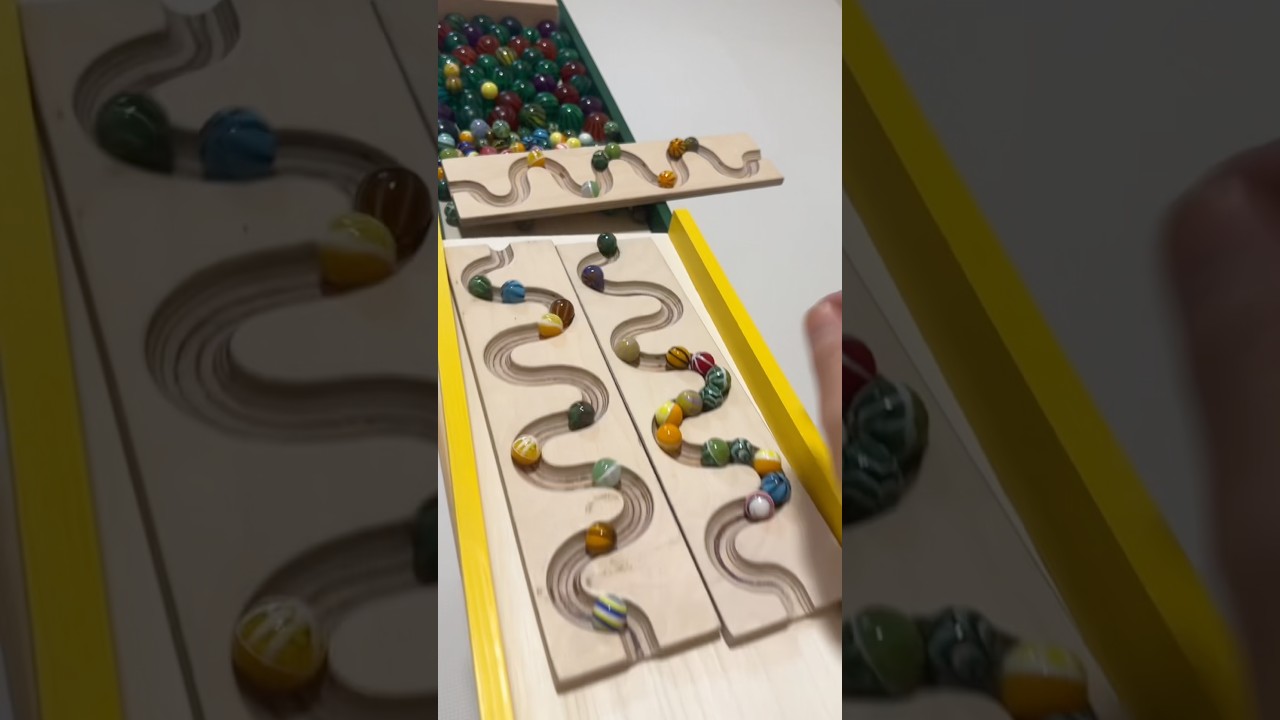 Marble run Happening⭐︎ASMR #funny #satisfying #marblesrace #bouncymarble