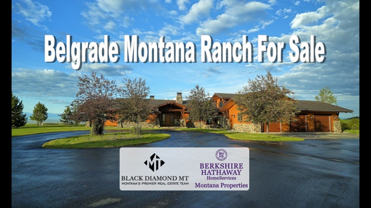 Belgrade Montana Ranches For Sale Black 2199 Skinner Road MT Ranch