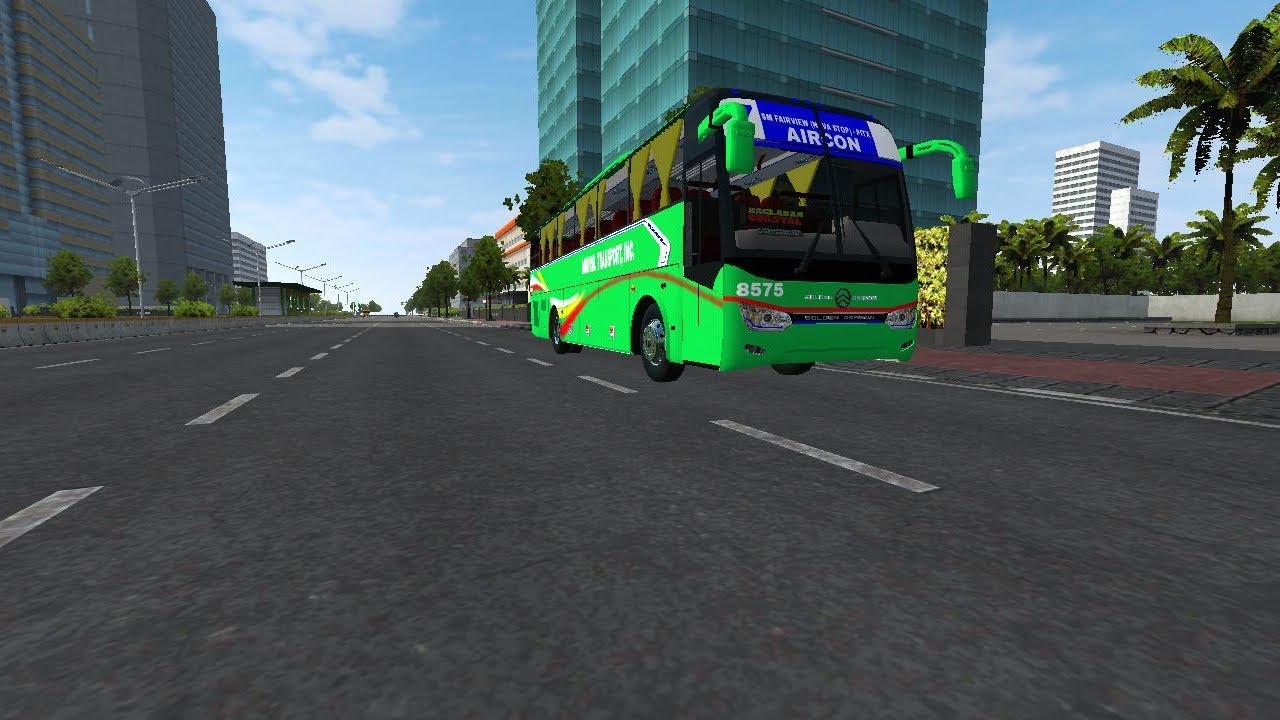 Bussid Mod Admiral Transport, Inc. Golden Dragon XML6102 Splendor YouTube