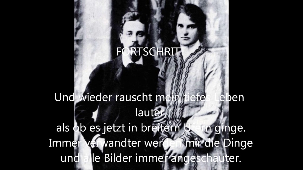 Rilke Fortschritt 進歩 ドイツ語字幕 独日朗読 Youtube
