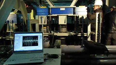 (티이솔루션) On Site Performance Testing of Vertical TMD for Jindo Bridge 2 in Korea(TMD 제2진도대교 현장성능시연)