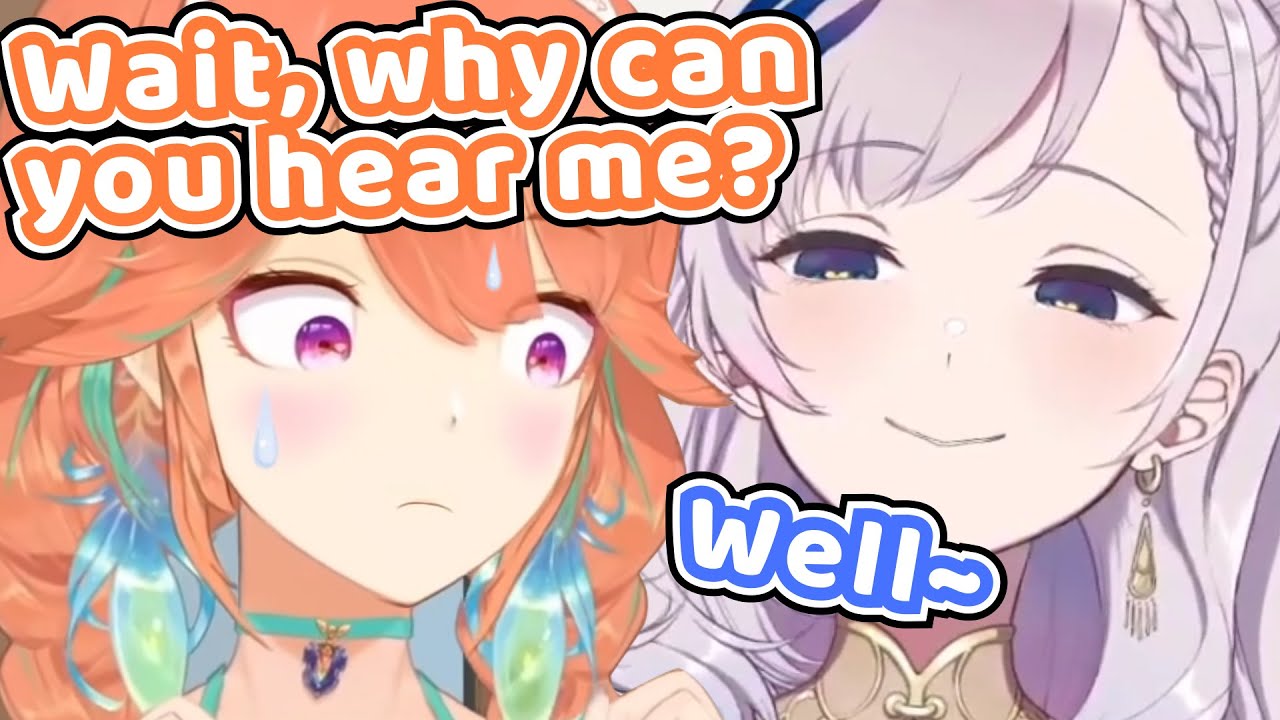Kiara Didn't Understand Why Reine Was Able To Hear Her【Hololive | Pavolia Reine x Takanashi Kiara】