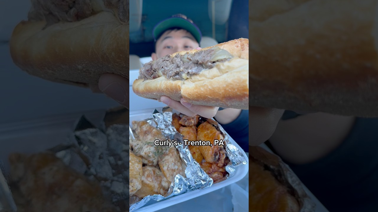 Rating wings at Curly’s in Trenton, NJ