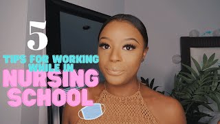 Tips for Working While in NURSING SCHOOL! ♡