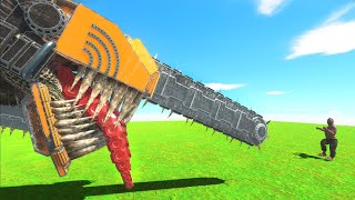 They ACTUALLY Put CHAINSAWS On Everything! - Chainsaw Man Invades in Animal Revolt Battle Simulator