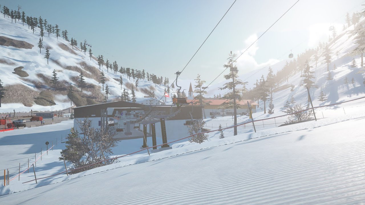 Doppelmayr Kuppelbarer 3er Sesselbahn ''Dorflift'' Felshorn, Österreich