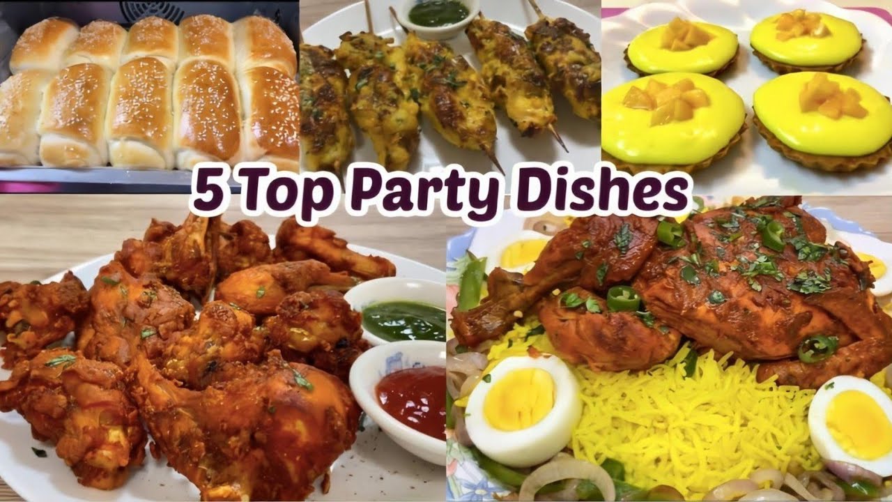 top-5-dawat-recipes-quick-and-easy-dishes-for-party-youtube