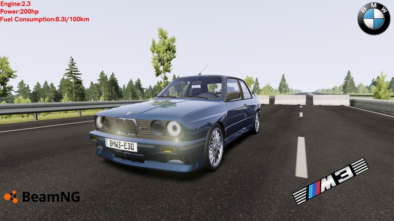 BeamNG Drive- BMW M3 E30