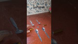 How to Float a Coin with Spoons and Batteries!🔋🥄Easy Spoon and Battery Science Trick To Try At Home!