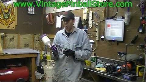 How to Clear Coat a Pinball Playfield - Part 1 (PinDude Project)