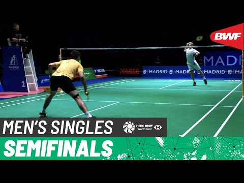 Madrid Spain Masters 2023 | Kenta Nishimoto (JPN) [1] vs. Toma Junior Popov (FRA) [8] | SF